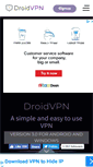 Mobile Screenshot of droidvpn.com